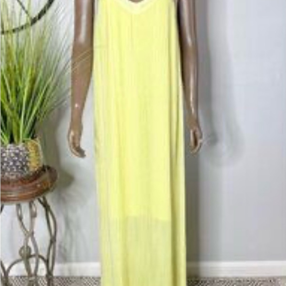 Thalia Sodi Light Yellow Wedding Dress